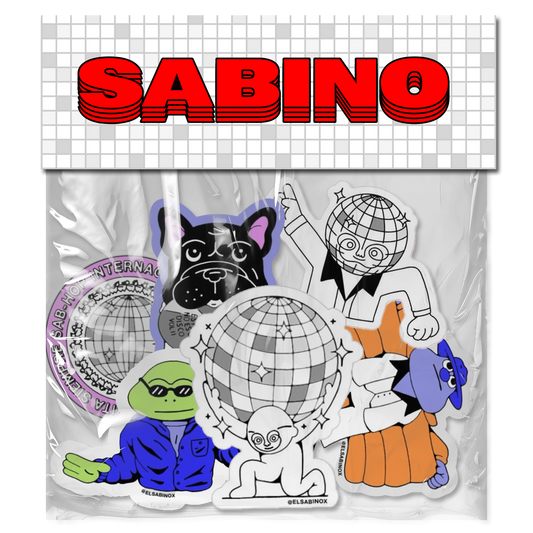 Sticker pack - Déjame pasar a la disco