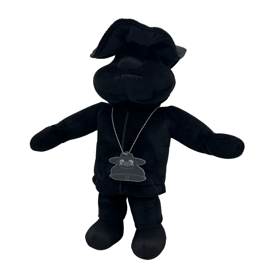 TANTEI KUSHII X MONOM | PELUCHE NEGRO