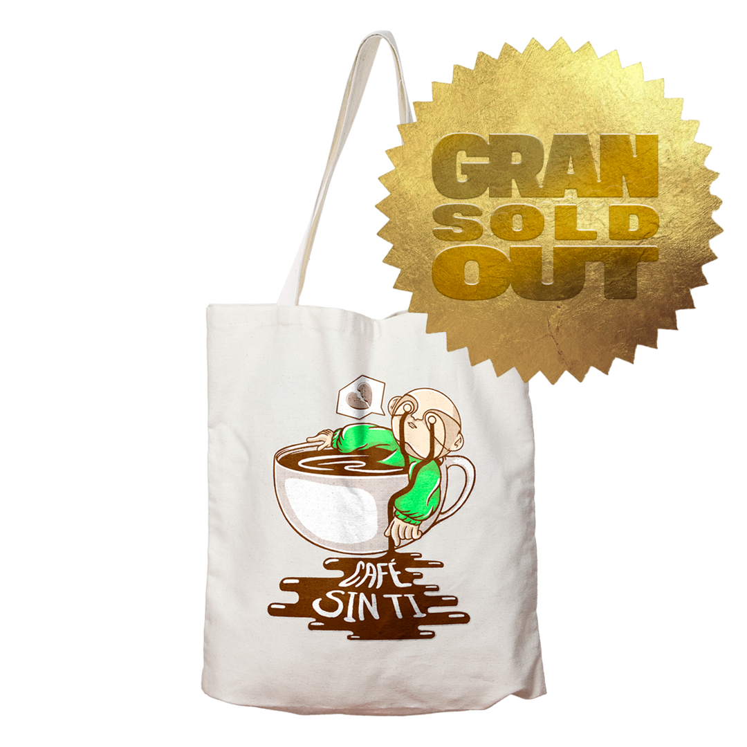 Tote bag Sabito - CAFÉ SIN TI