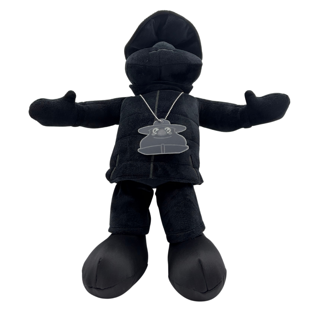 TANTEI KUSHII X MONOM | PELUCHE NEGRO