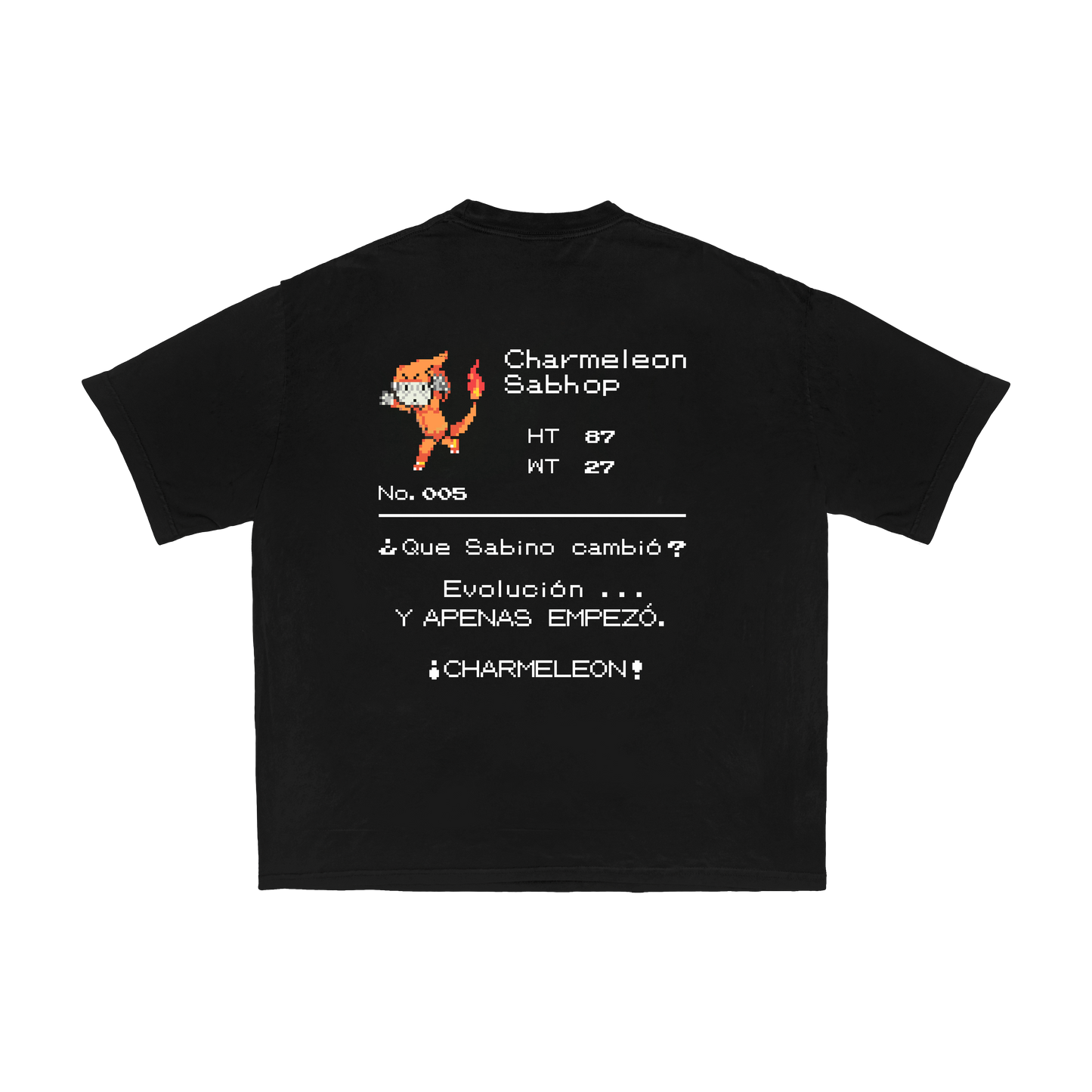 Playera Maestro Pokemon — Charmeleon Drop